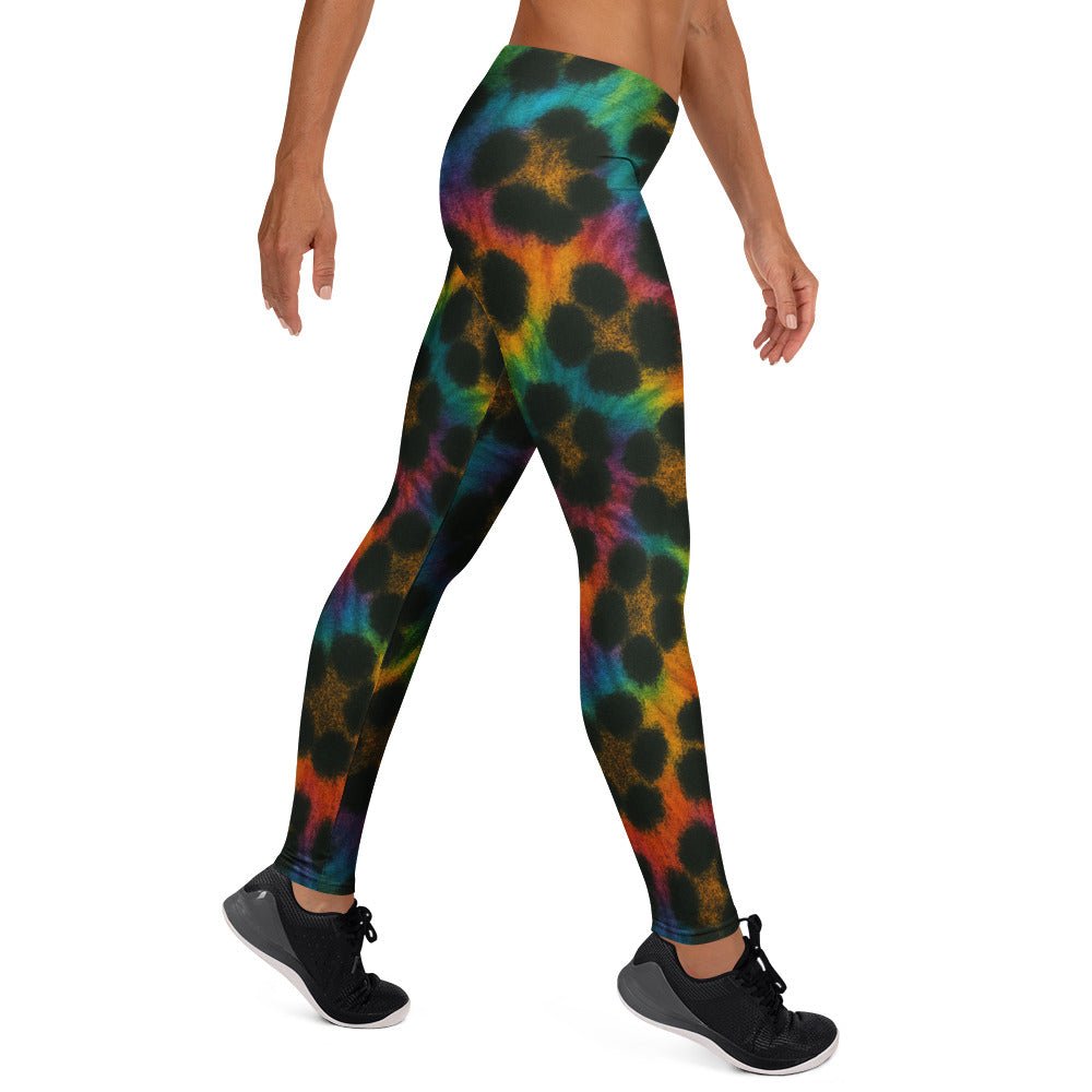 Cheetah Tid-dye Leggings