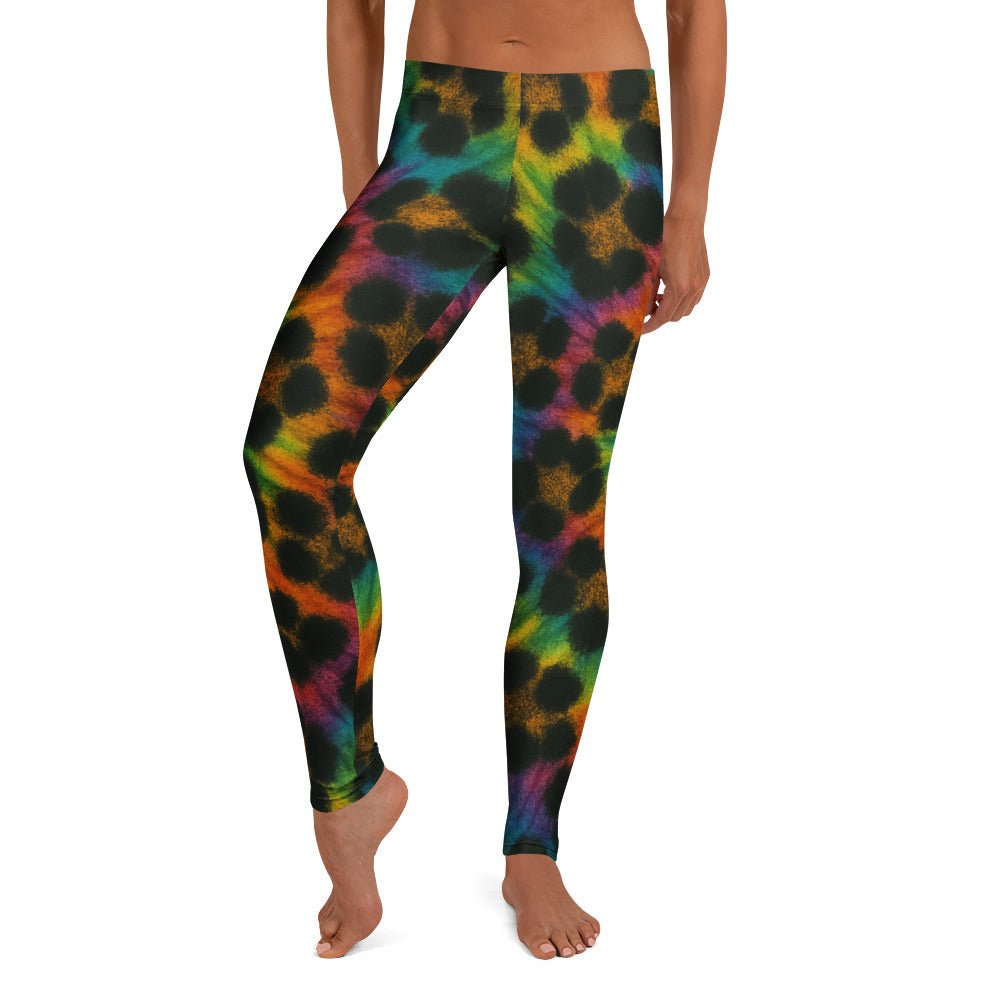 Cheetah Tid-dye Leggings