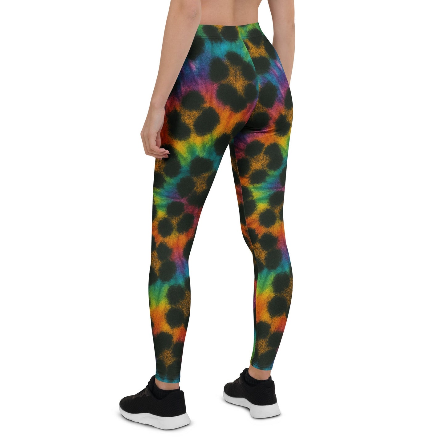 Cheetah Tid-dye Leggings