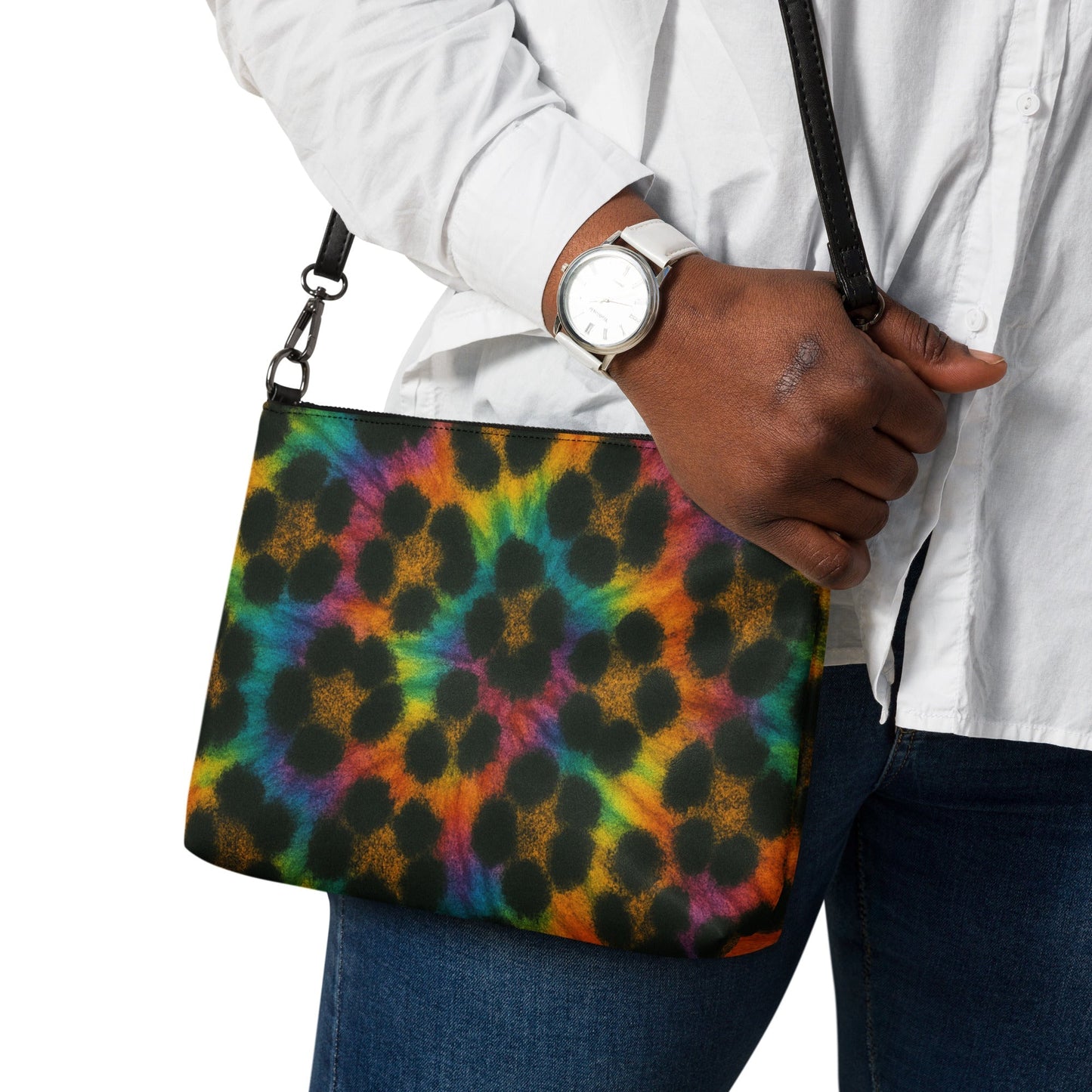 Cheetah Tie-dye Crossbody bag