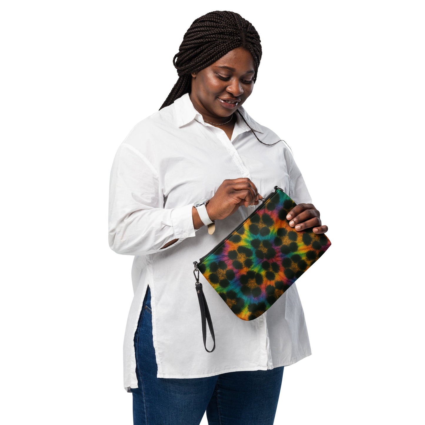 Cheetah Tie-dye Crossbody bag