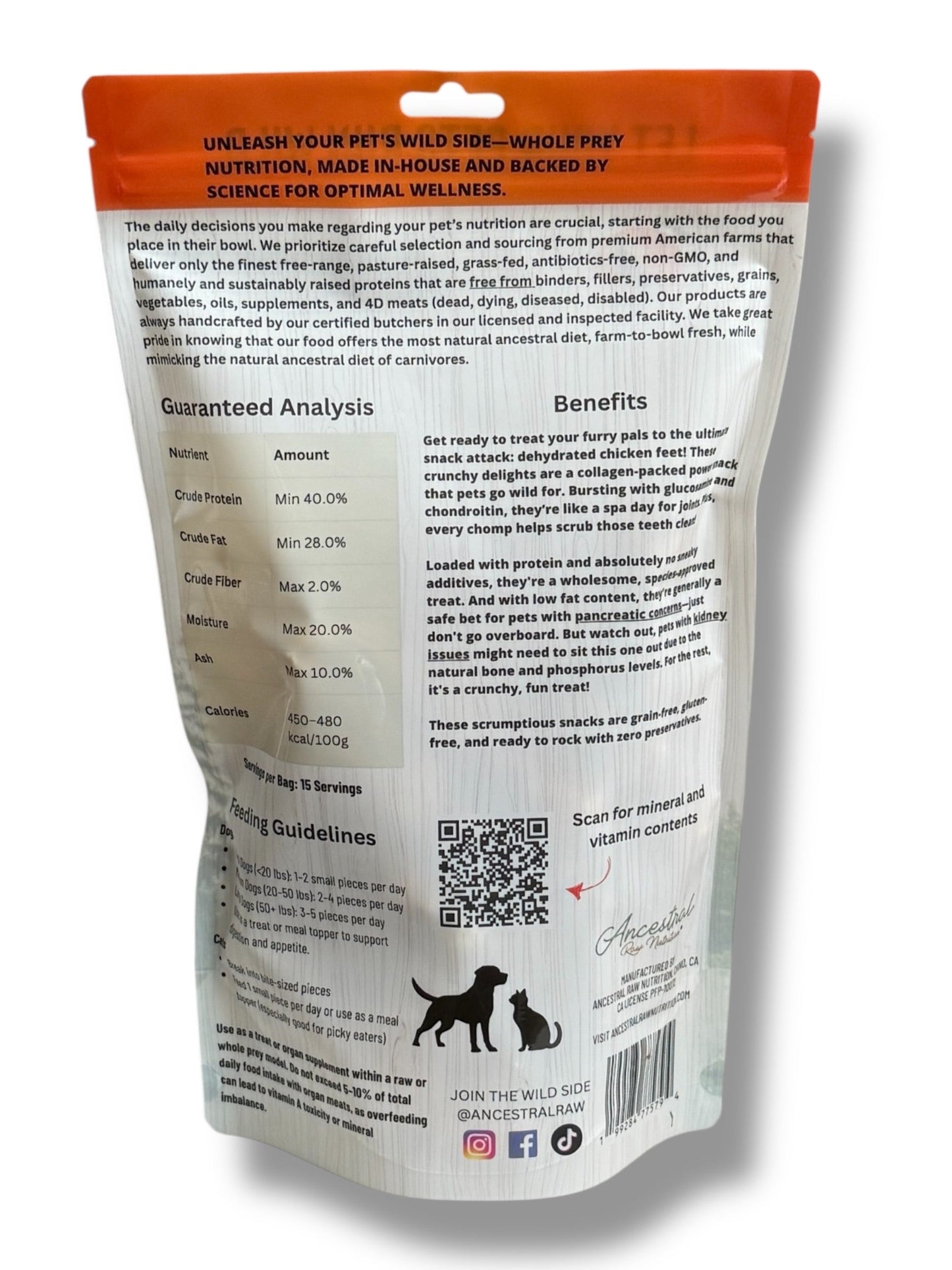 Dehydrated Chicken Feet