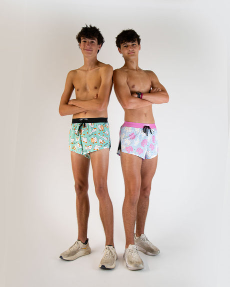 Men's Silly Goose 2" DS Split Shorts (XS, S, M, L, XL)
