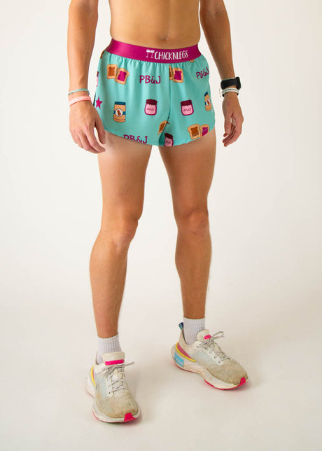 Men's PB&J 2" Half Split Shorts (XS, S, M, L, XL)