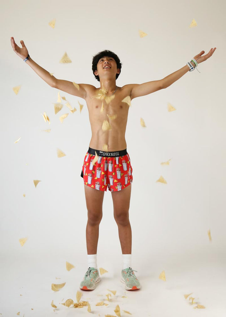Men's Burritos 2" Half Split Shorts (XS, S, M, L, XL)