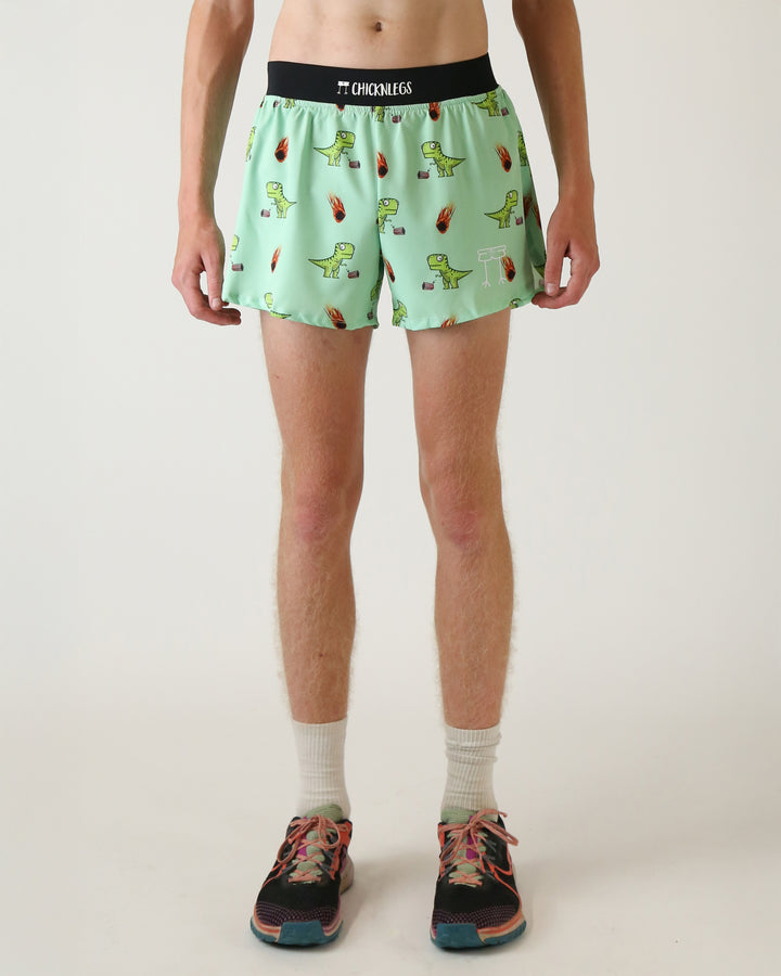 Men's Dino-Sore 4" Half Split Shorts