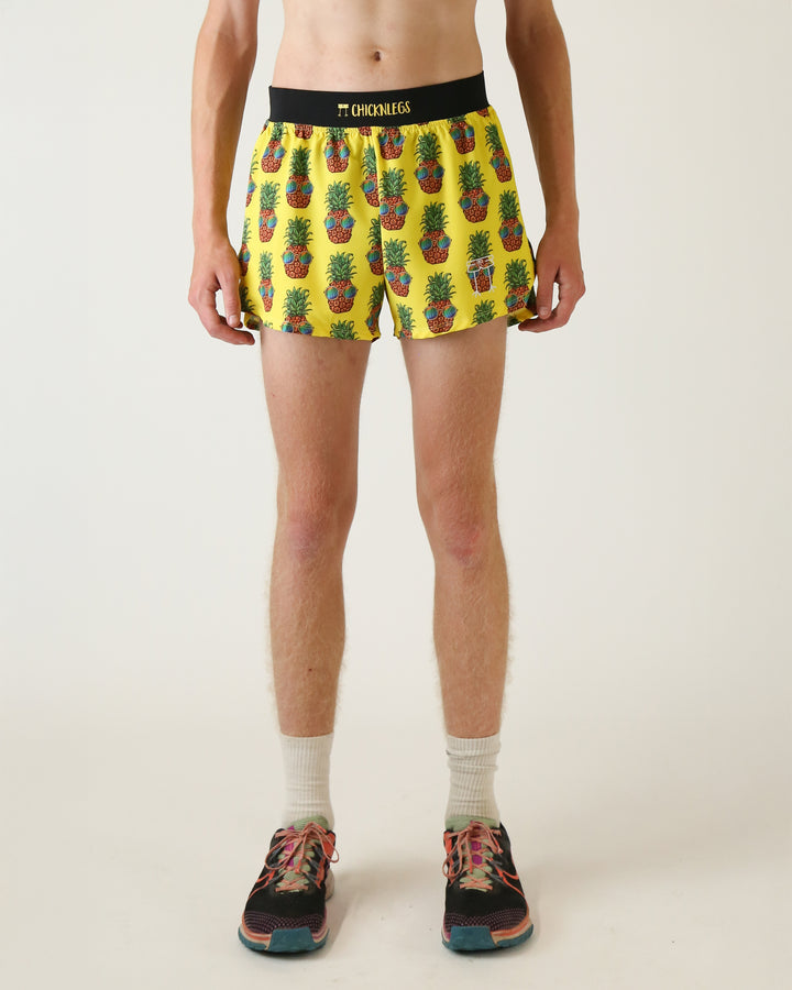 Men's Pineapple Express 4" Half Split Shorts