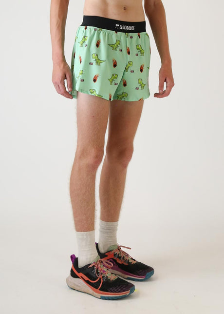 Men's Dino-Sore 4" Half Split Shorts