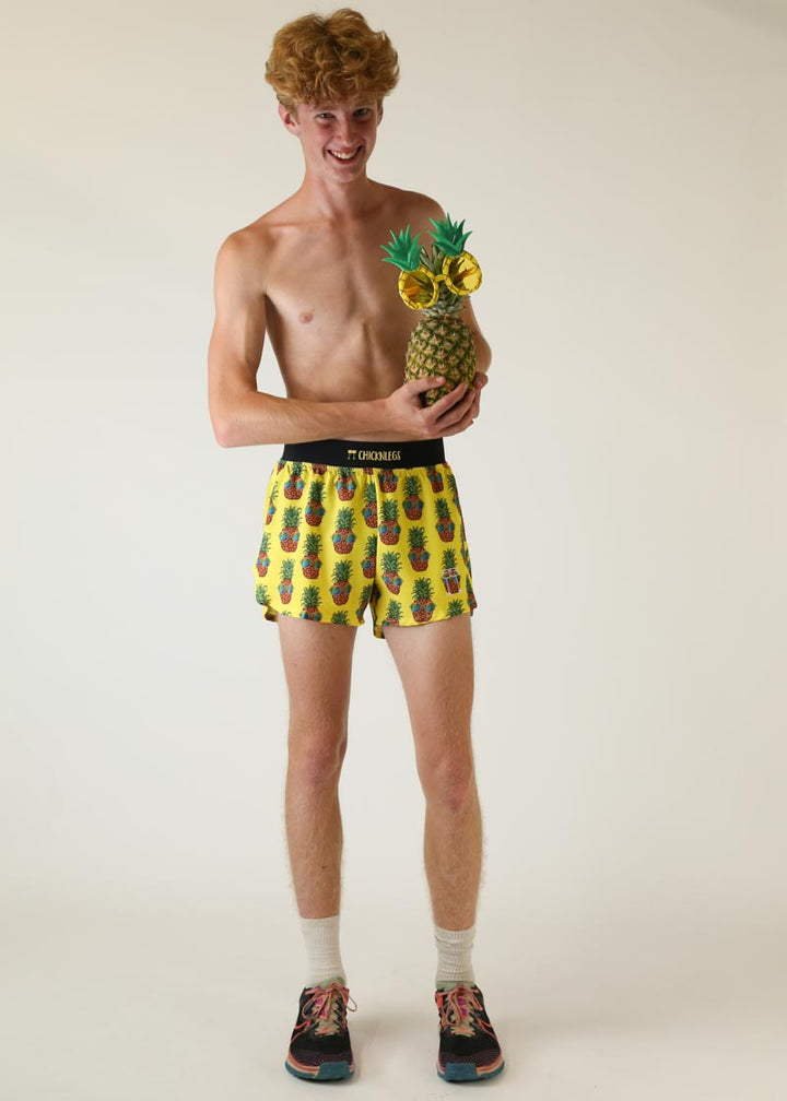 Men's Pineapple Express 4" Half Split Shorts
