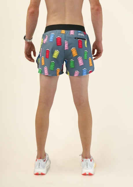 Men's Porta Potty 4" Half Split Shorts XS