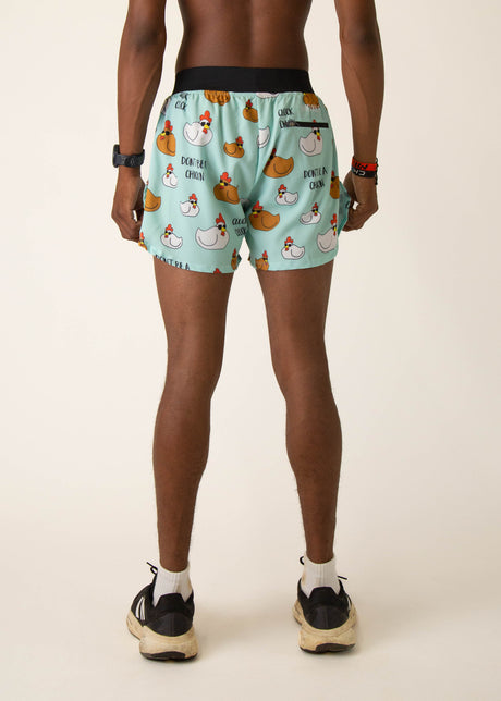 Men's Swaggy Chickens 4" Half Split Shorts XL