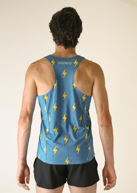 Men's Blue Bolts Performance Singlet (XS, S, M, L, XL)