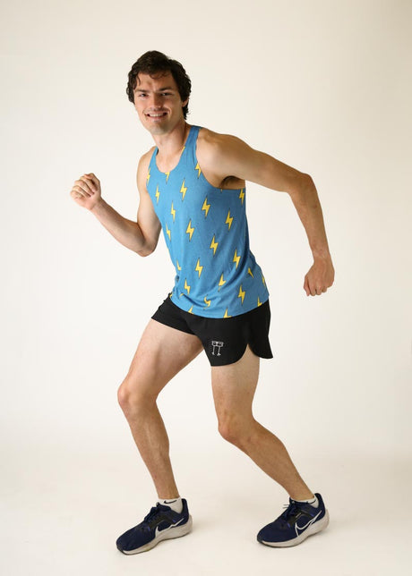 Men's Blue Bolts Performance Singlet (XS, S, M, L, XL)
