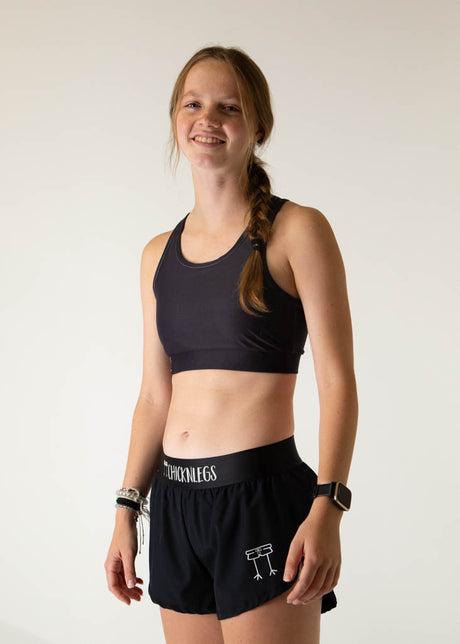 Women's Black OG Sports Bra XXS-XL