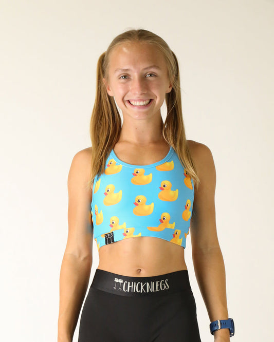 Women's Rubber Ducky OG Sports Bra XXS-XL