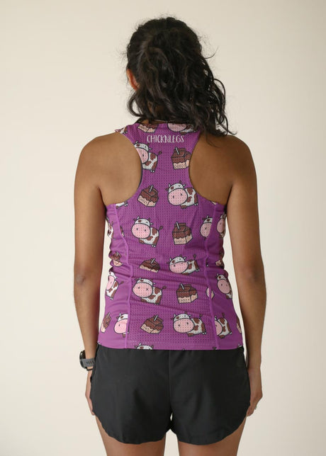 Women's Choccy Cows Performance Singlet XXS-XL