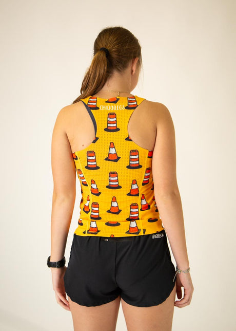 Women's Traffic Cones Performance Singlet XXS-XL