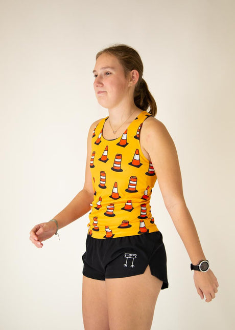 Women's Traffic Cones Performance Singlet XXS-XL