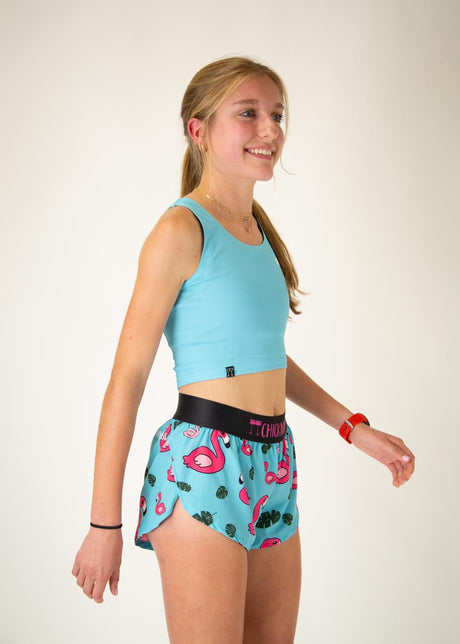 Women's Sky Blue Crop Top XXS-XL