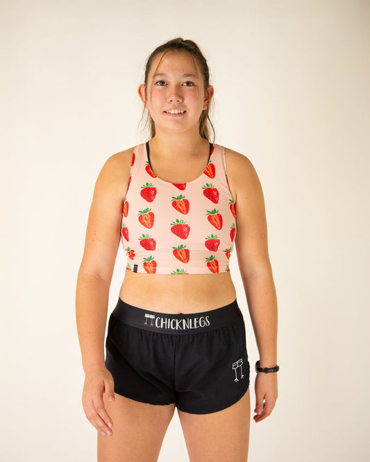 Women's Strawberry Season Crop Top XXS-XL