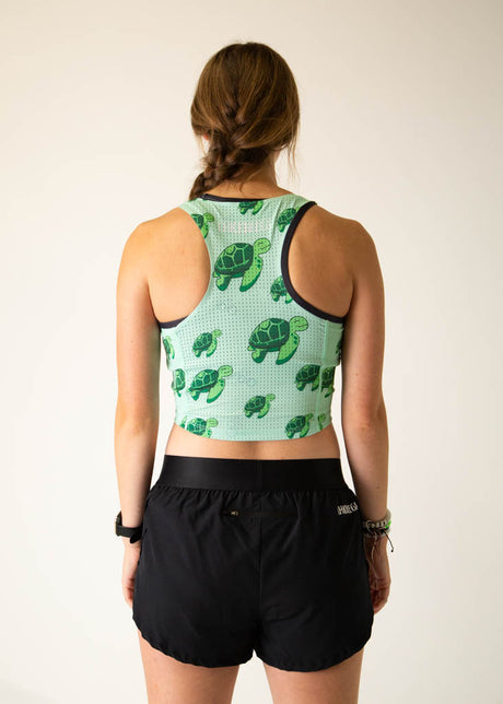 Women's Sea Turtles Crop Top XXS-L