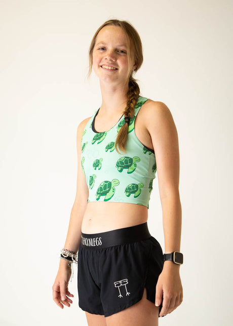 Women's Sea Turtles Crop Top XXS-L