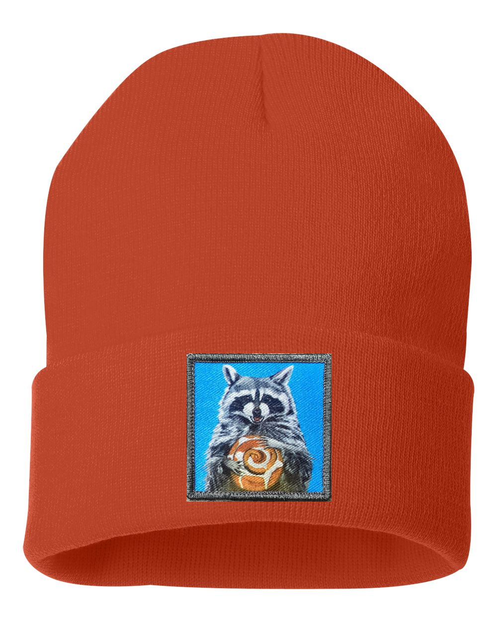 Cinnabun Bandit Raccoon Beanie