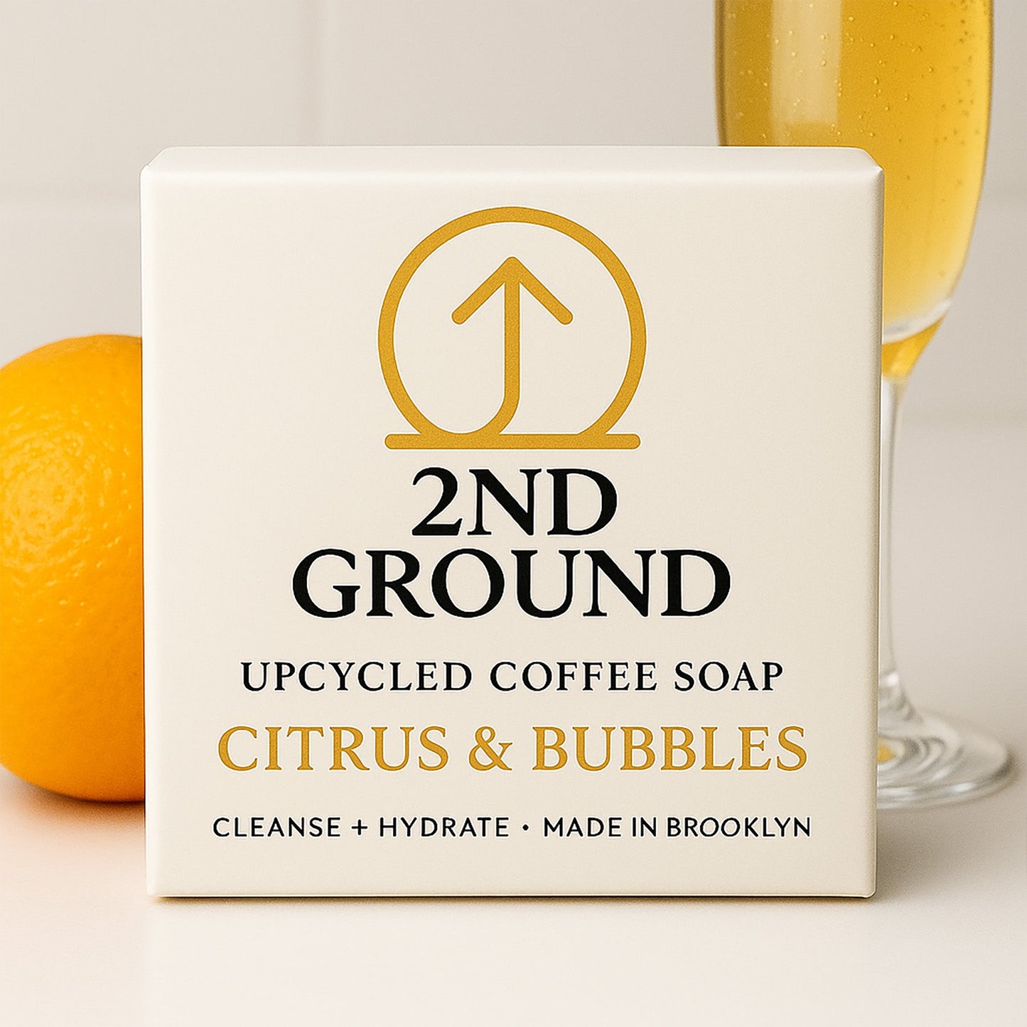 Citrus Coffee Soap – Exfoliating & Energizing Bar
