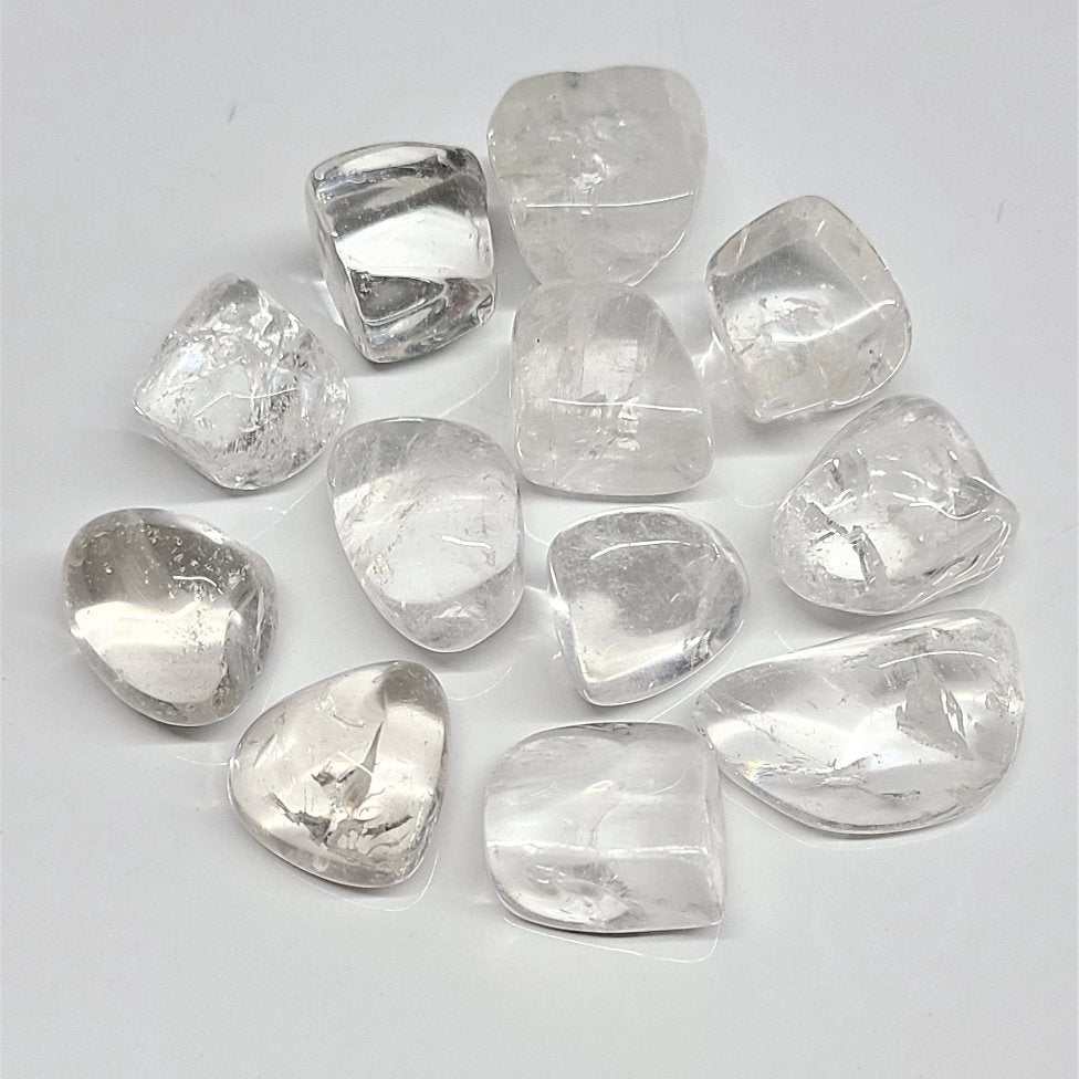 Clear Quartz Tumbled Pebbles