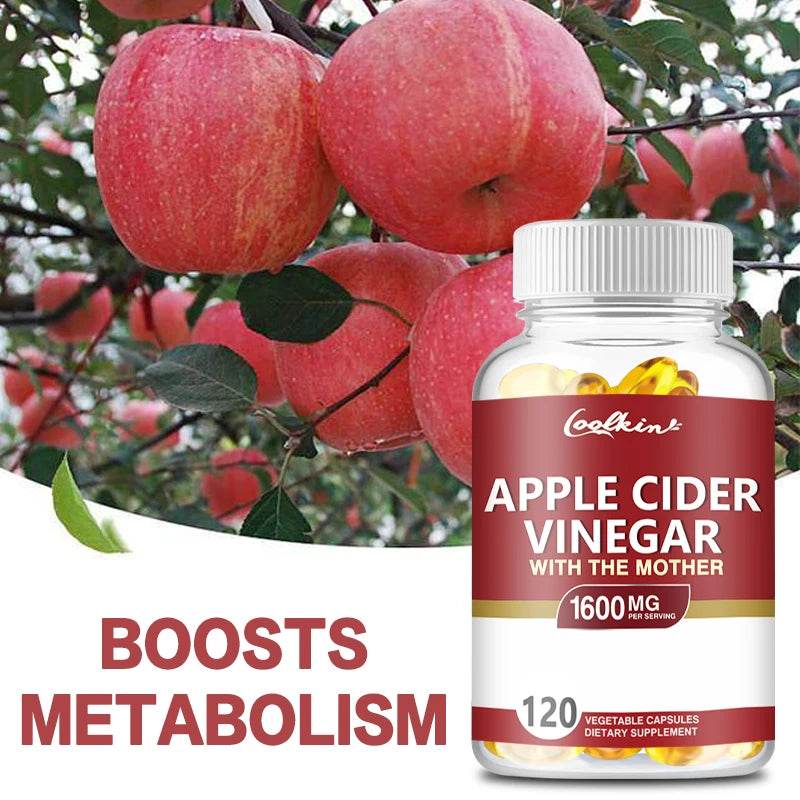 Fat Burning Apple Cider Vinegar Pills 120 Caps