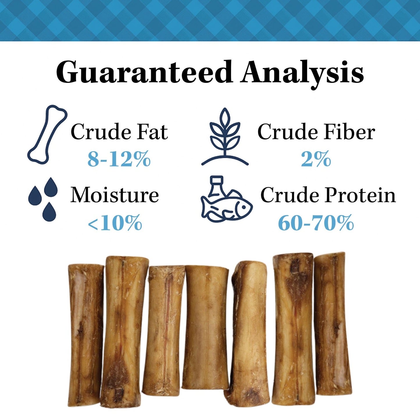 Country Living 5”-6” Beef Center Cut Bones for Dogs – 5 Count Bag – All-Natural, Long-Lasting Dog Chews – Single-Ingredient, High-Protein, Rawhide-Free – Supports Dental Health