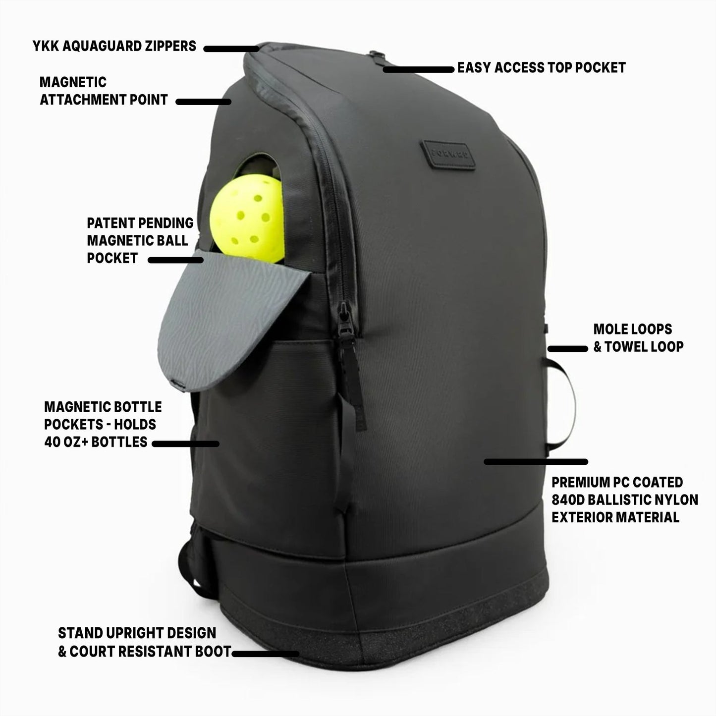 Court Caddy Pickleball Bag