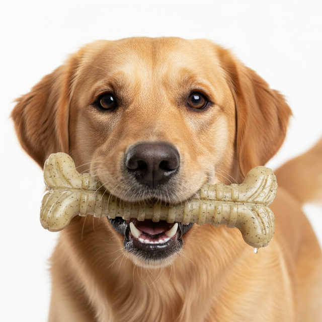 Toughbone Nylon Chew Bone | Ultra-Durable Dog Toy for Aggressive Chewers | SodaPup