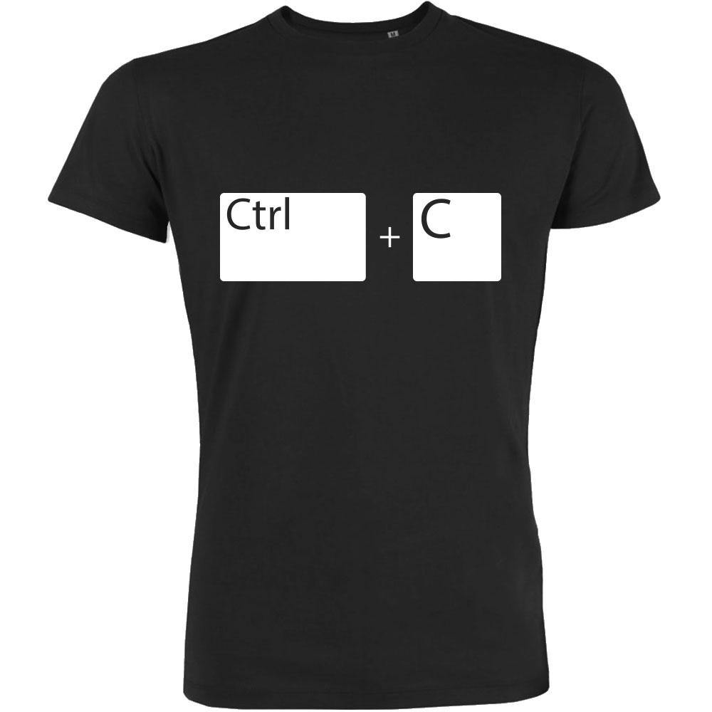 Ctrl+C Men's Organic Tee