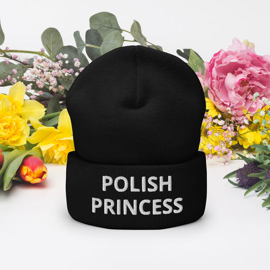 Polish Princess Cuffed Beanie