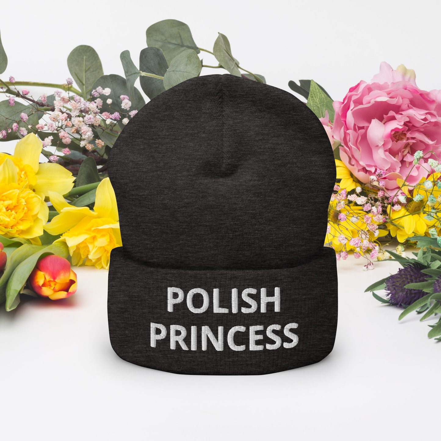 Polish Princess Cuffed Beanie