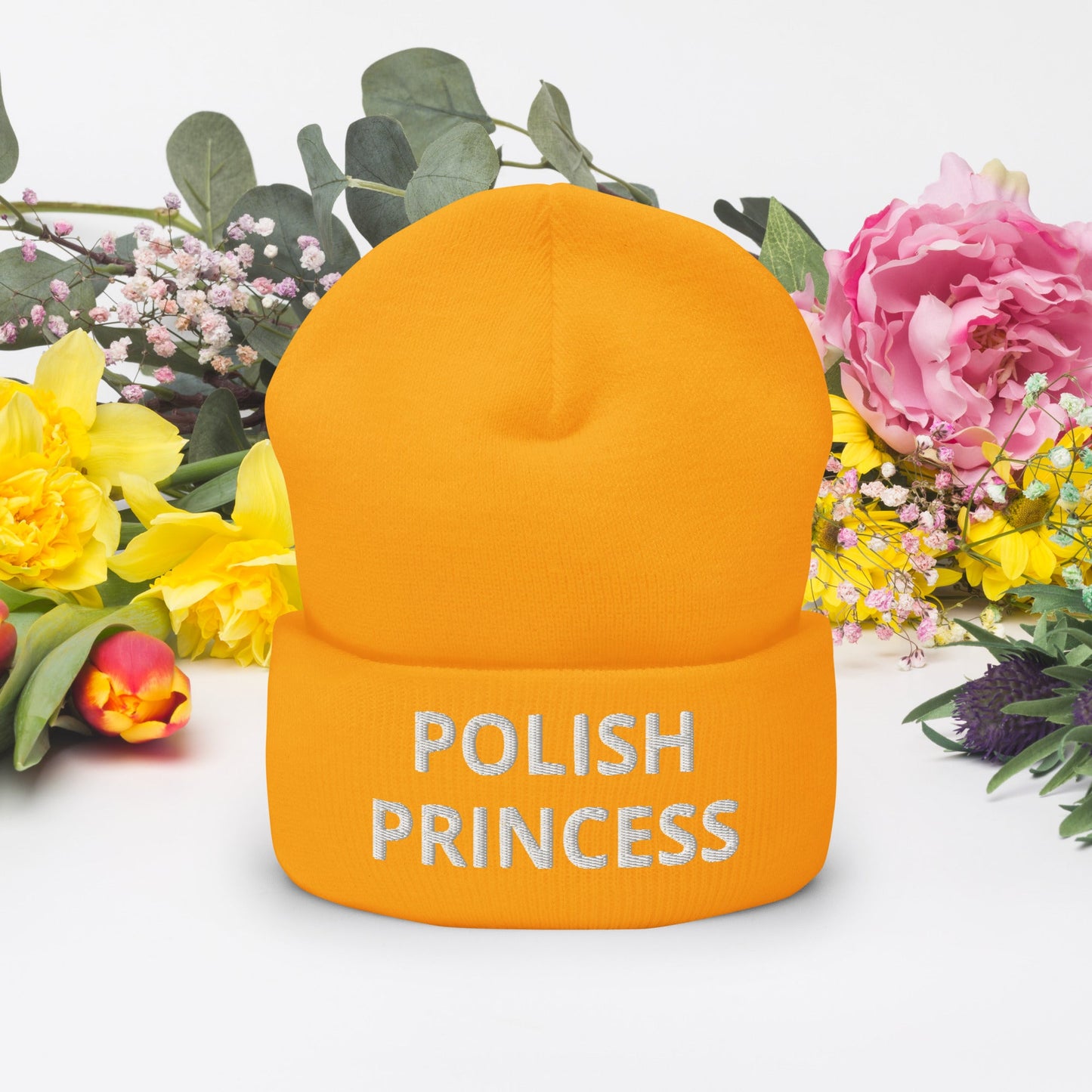 Polish Princess Cuffed Beanie