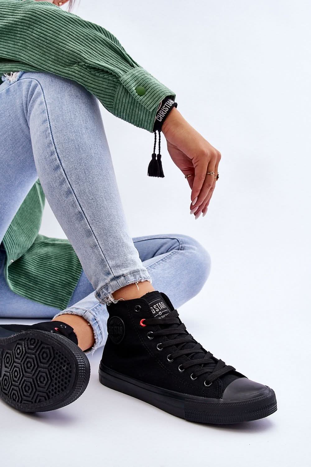 Big Star Black High top Sneakers