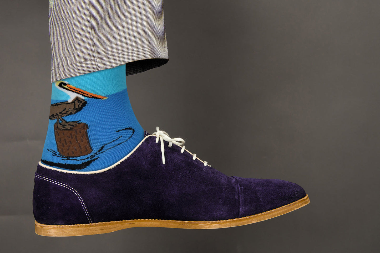 Fish and Pelican Socks - Comfy Cotton for Men & Women