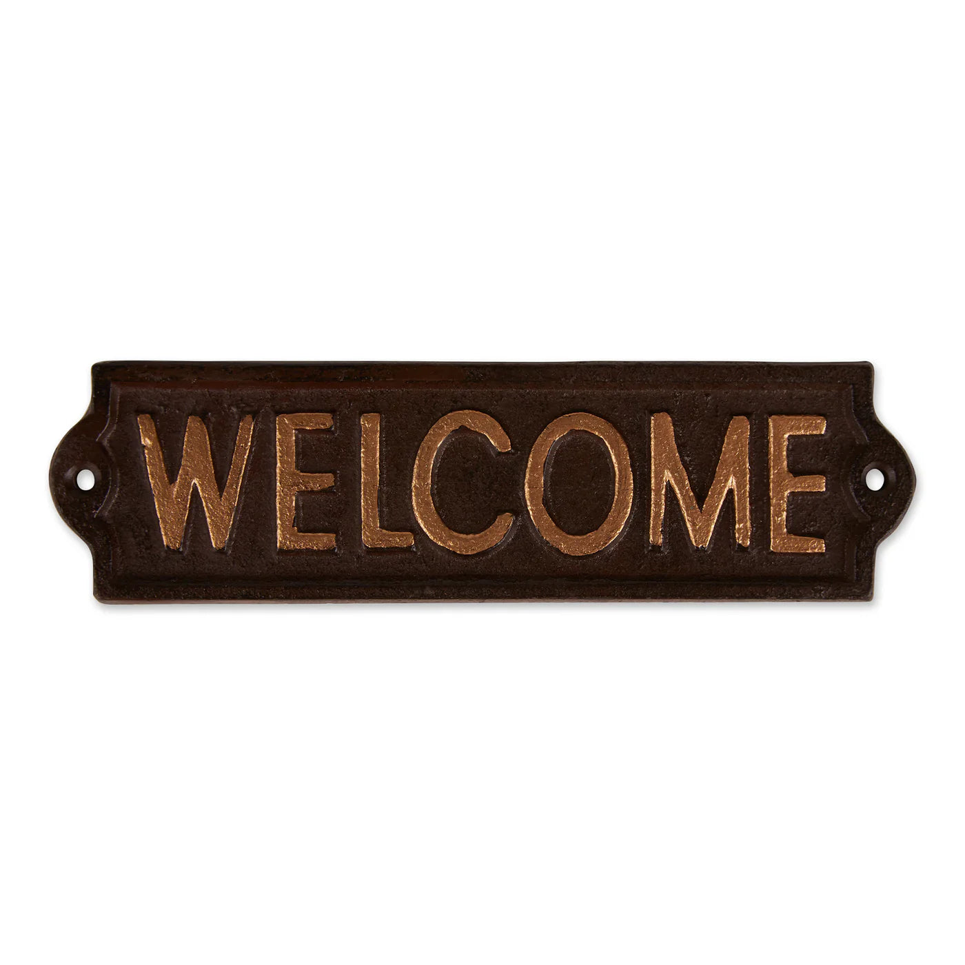 WELCOME CAST IRON SIGN