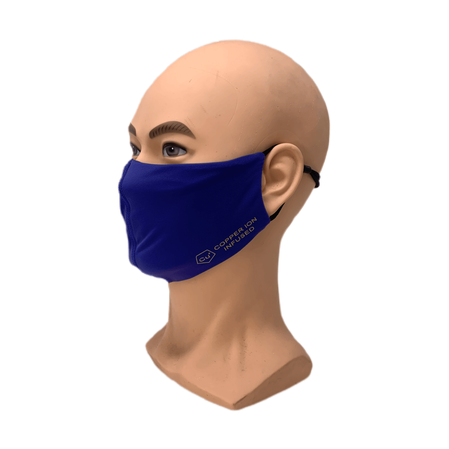 Copper Ion Infused Sports Face Mask for Enhanced Breathability