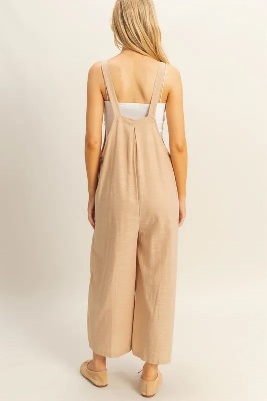 HYFVE Textured Wide Leg Overall