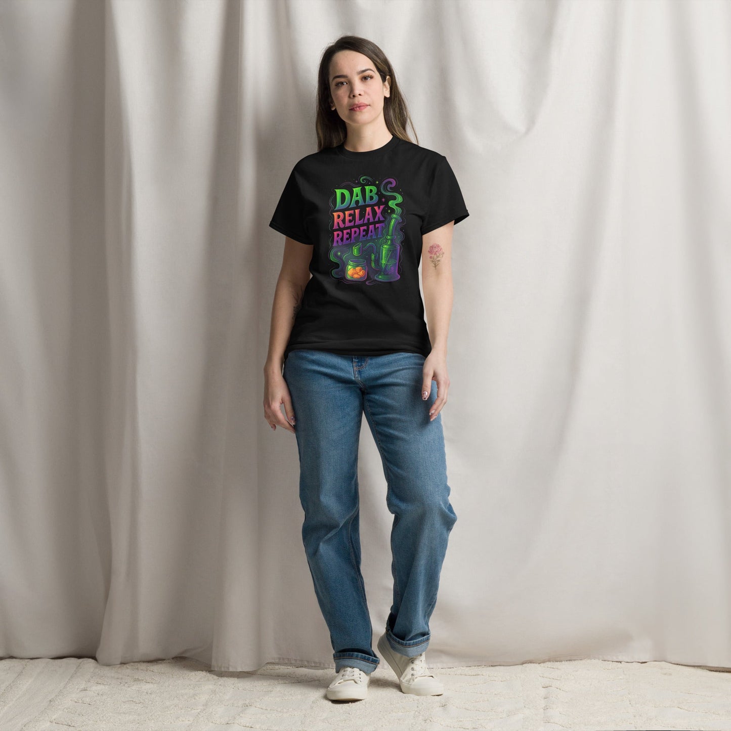 Dab Relax Repeat Unisex classic tee