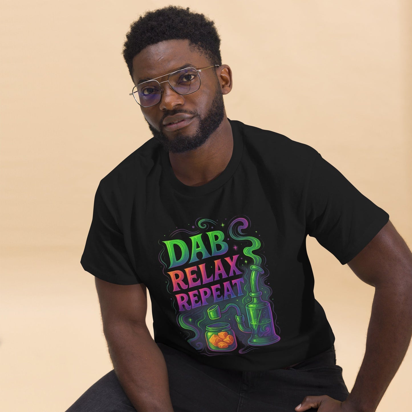 Dab Relax Repeat Unisex classic tee