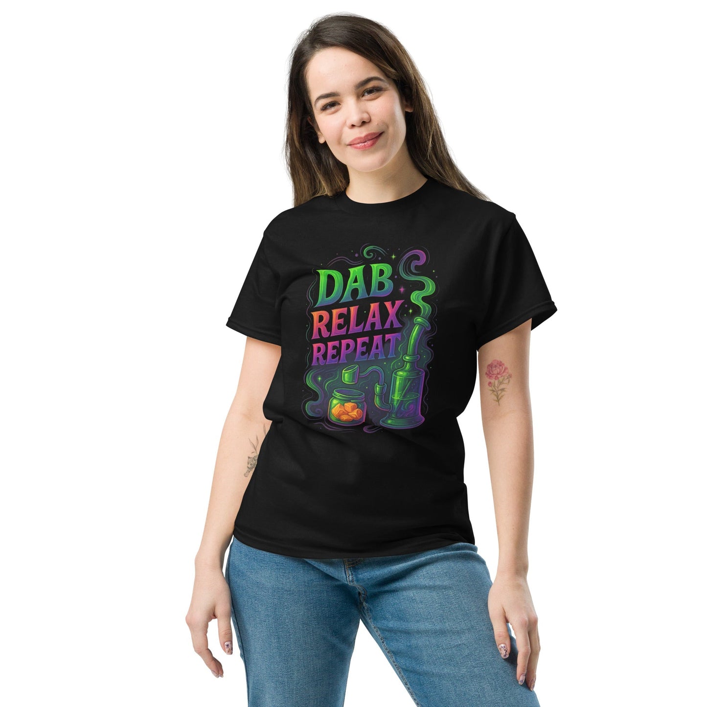 Dab Relax Repeat Unisex classic tee