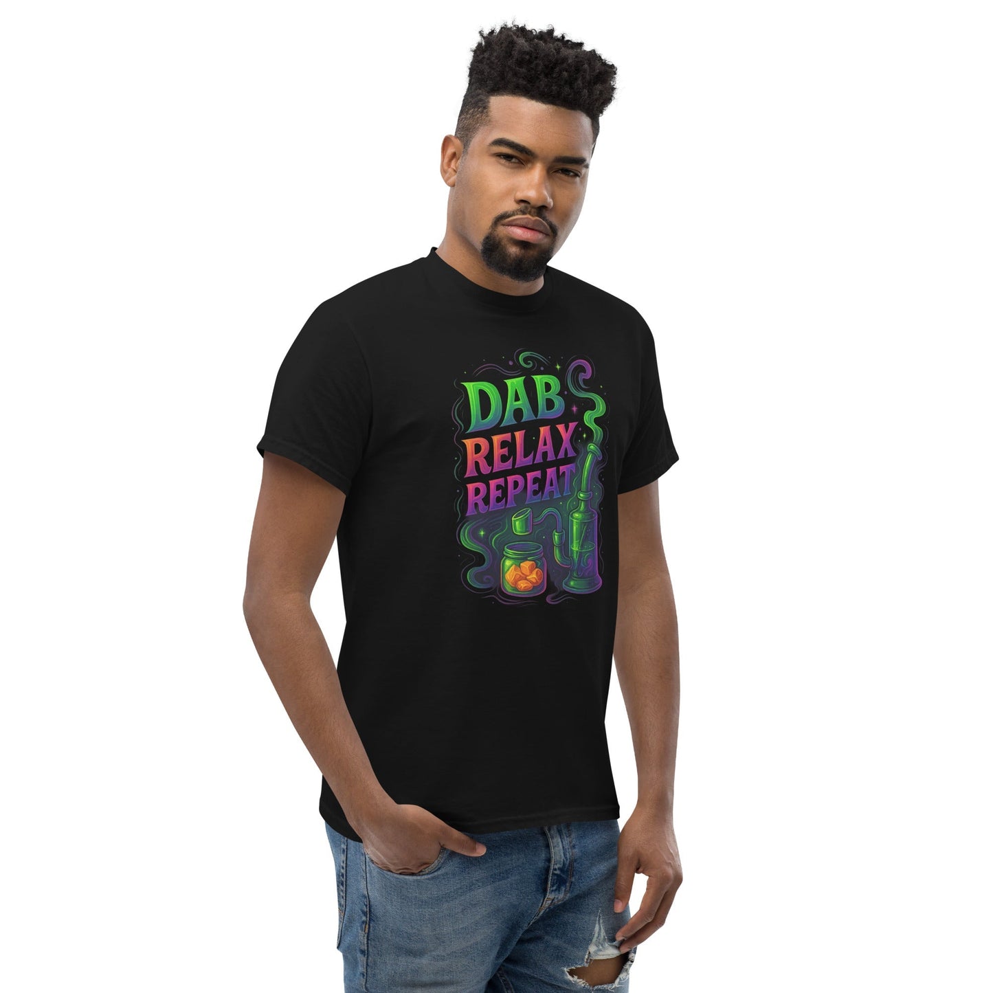 Dab Relax Repeat Unisex classic tee