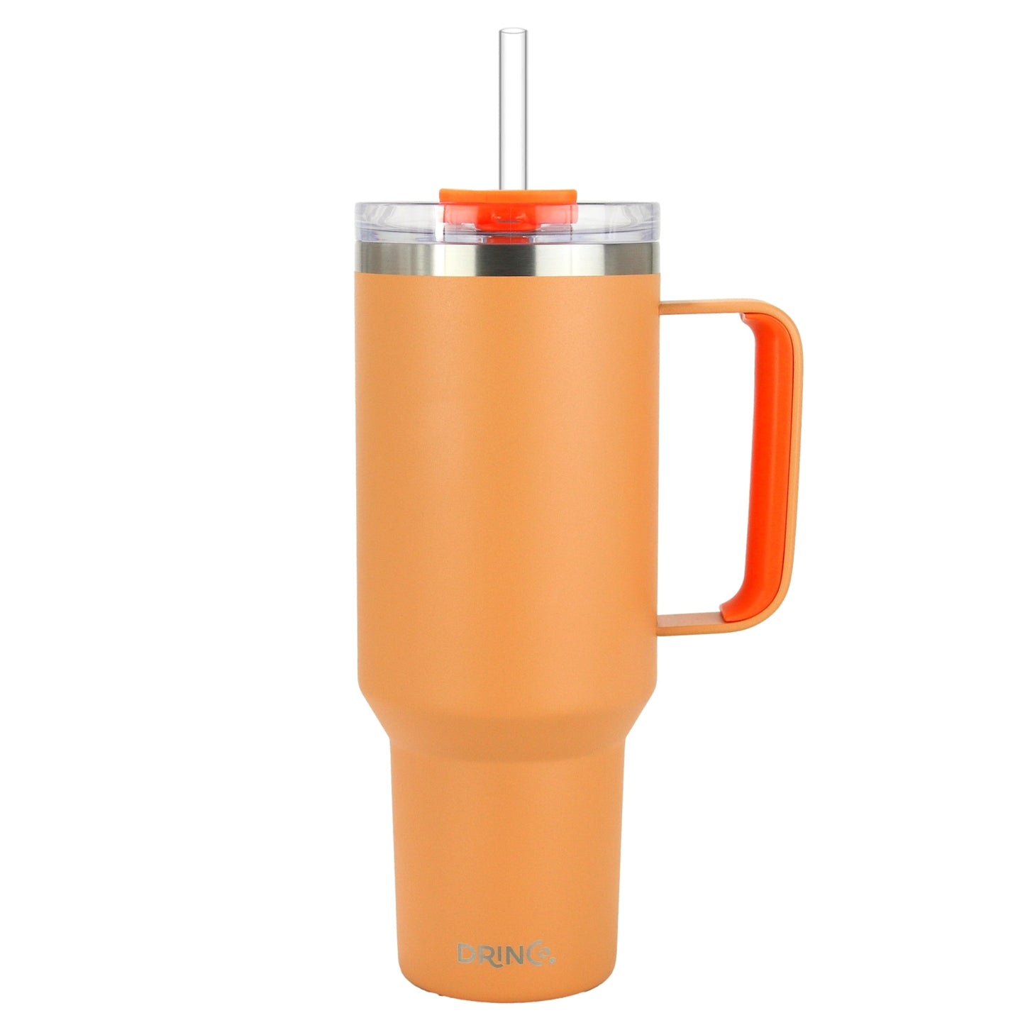 Drinco 40oz Tumbler with Handle (Cantaloupe)