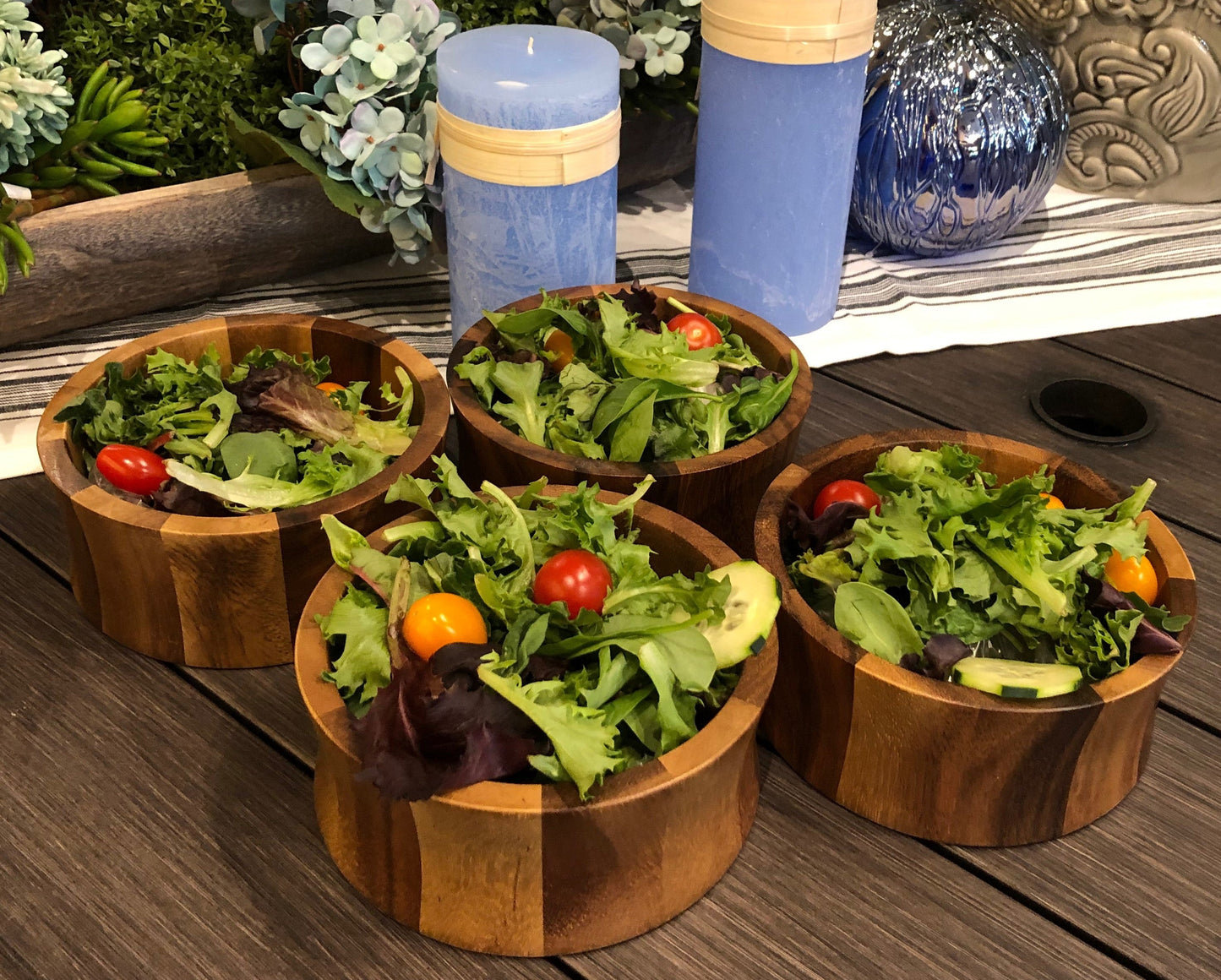 Individual Salad Bowl x 4 6" x 2.5"