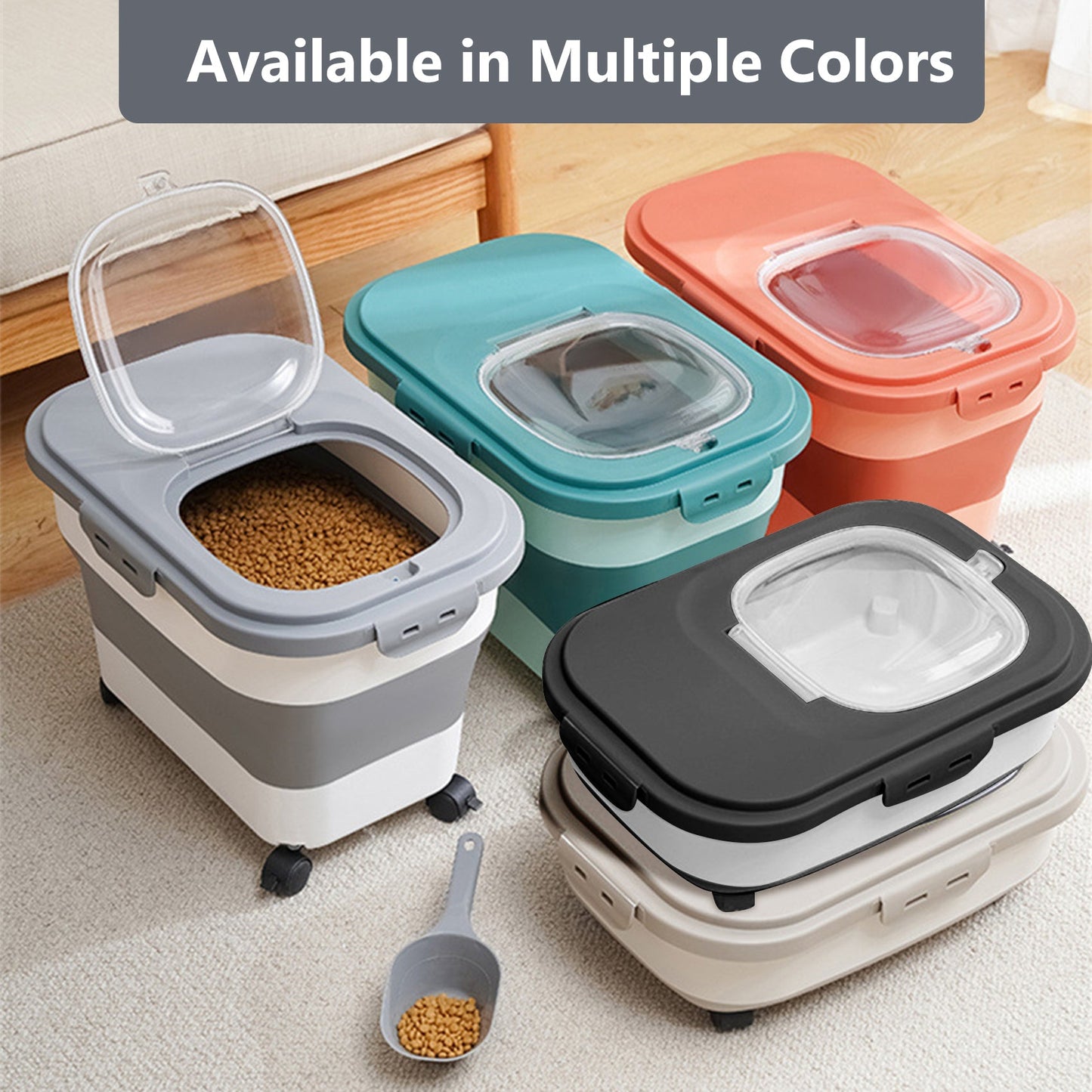 Best 20 Lb Pet Food Containers with Wheels and Lids