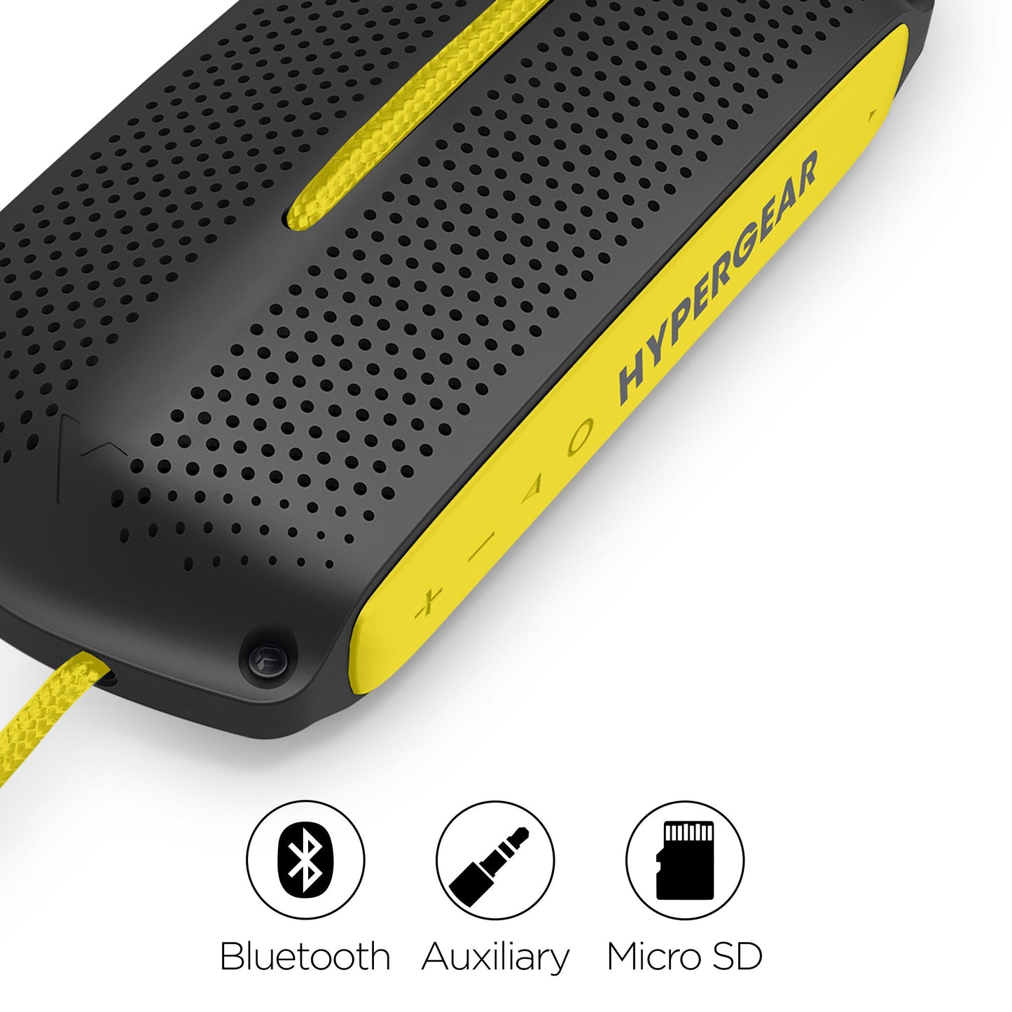 HyperGear Wave Water Resistant Wireless Speaker with Extended Battery Life (WATER-PRNT)